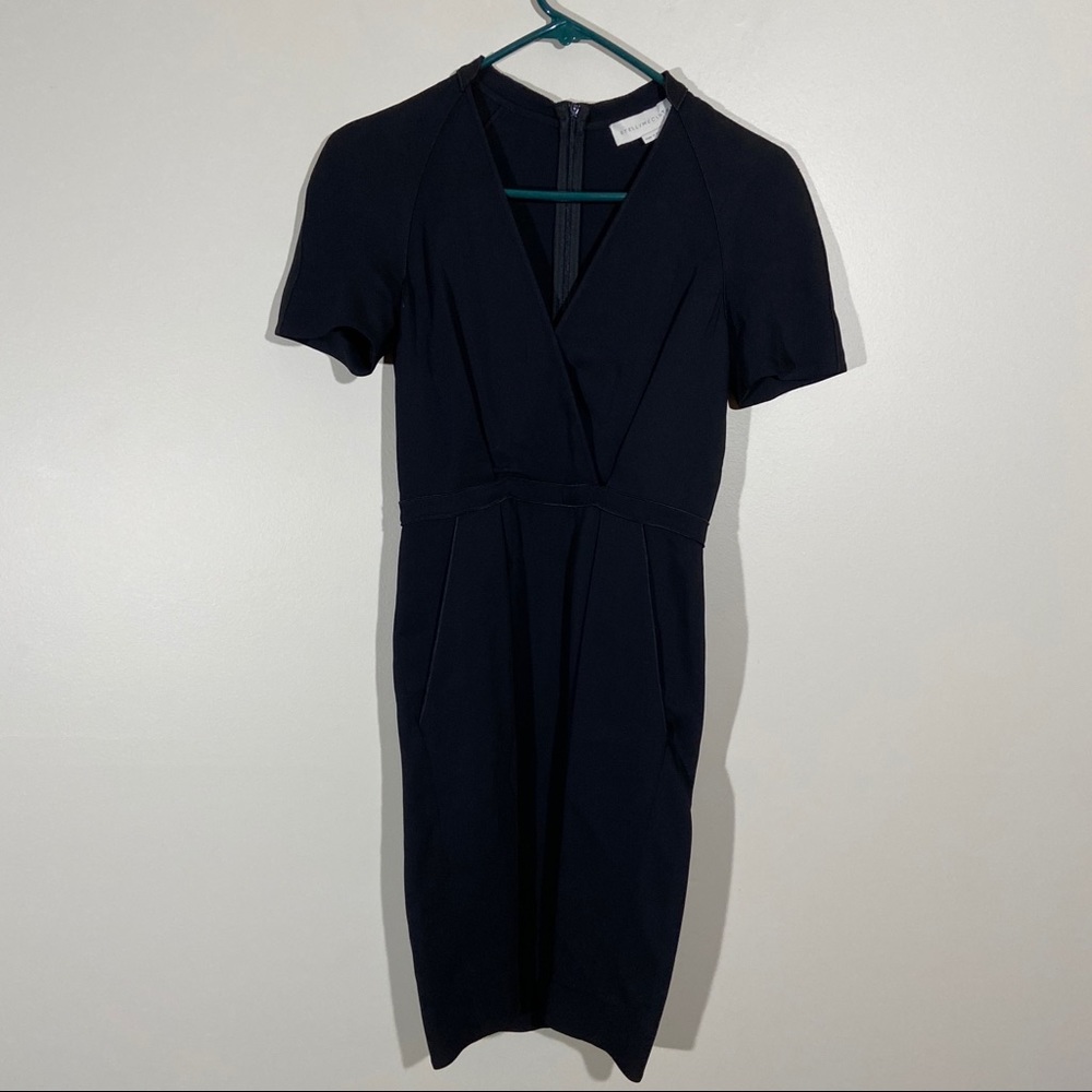 Stella McCartney Black Mini Dress With Pockets